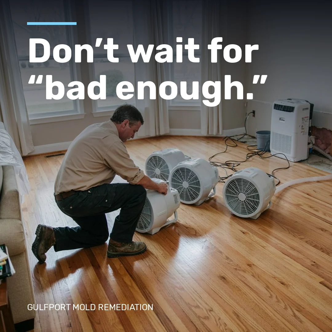 Don’t wait for “bad enough.”